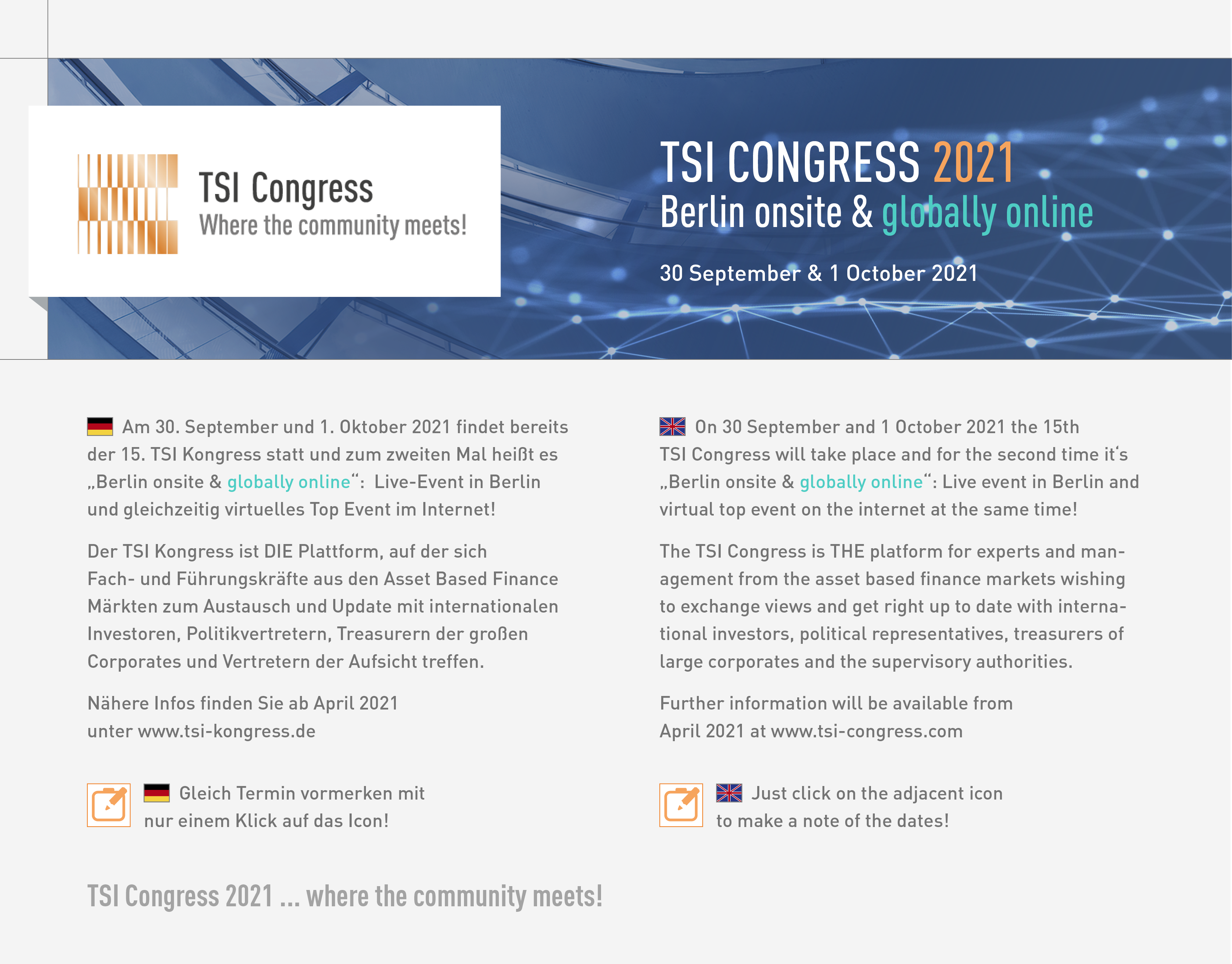 die bank TSI Kongress 2020